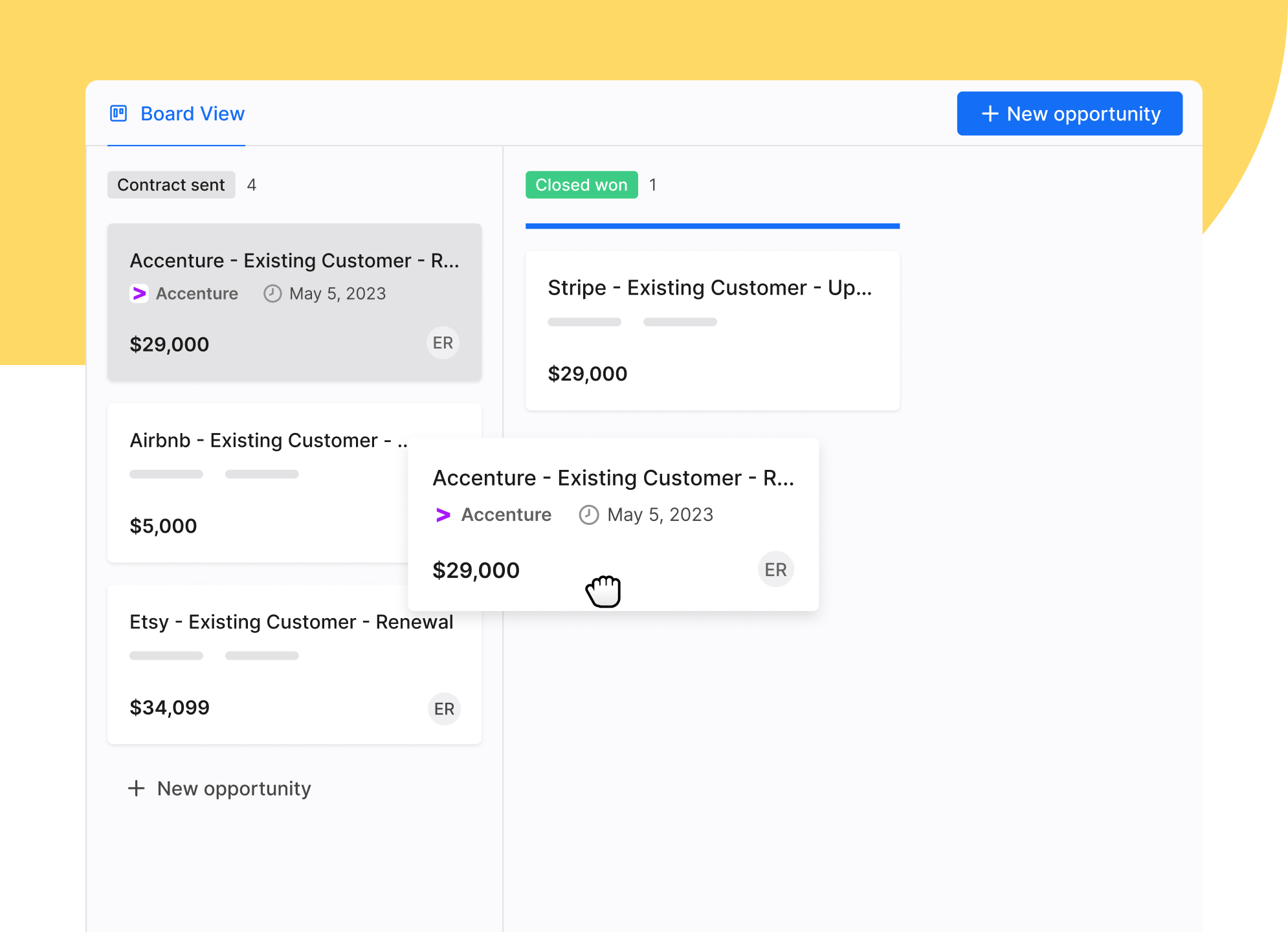 Pipeline management interface