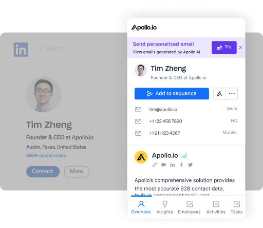 How to Use Apollo & LinkedIn to Prospect course illustration