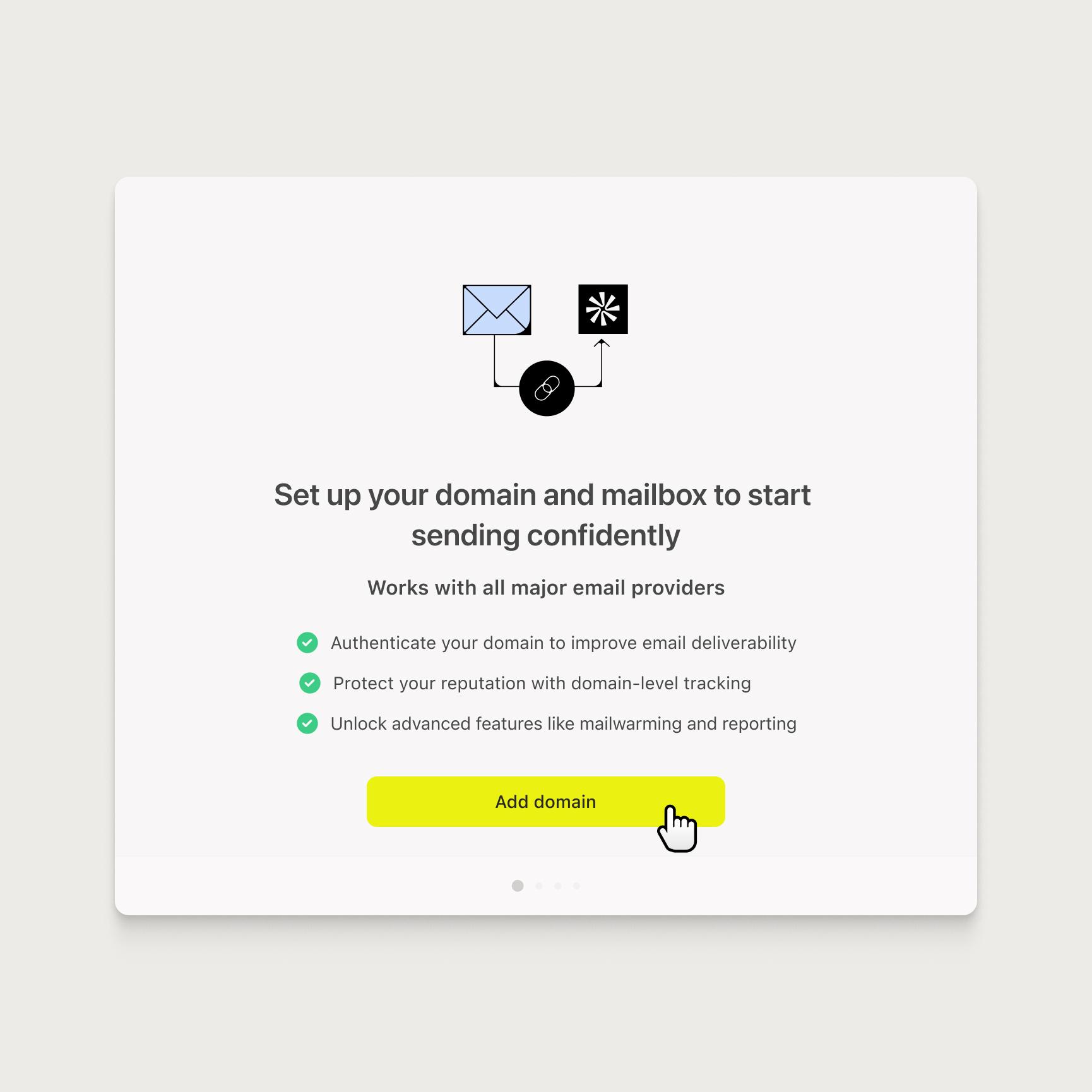 Domain and mailbox setup