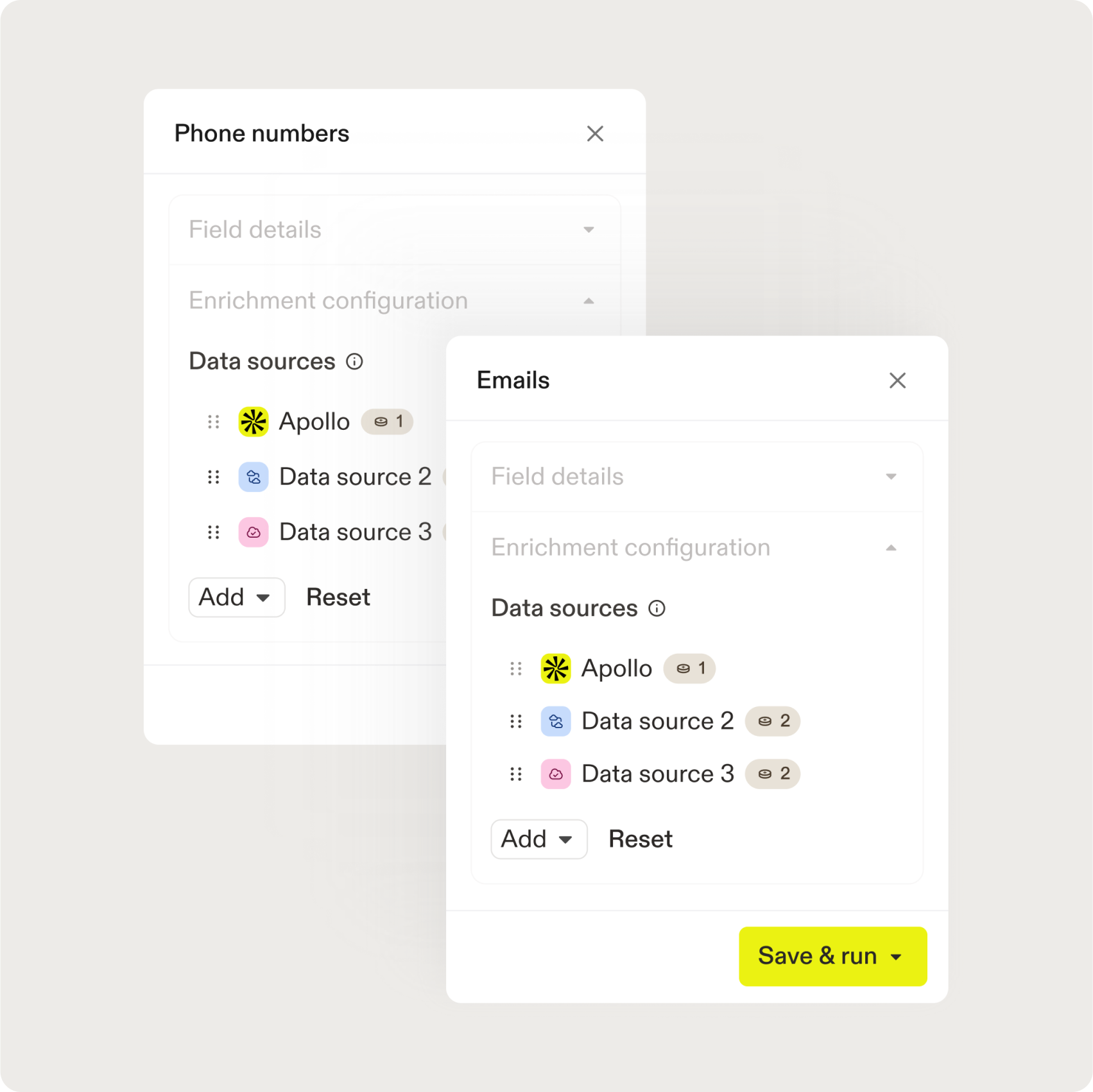 Email & Phone Enrichment