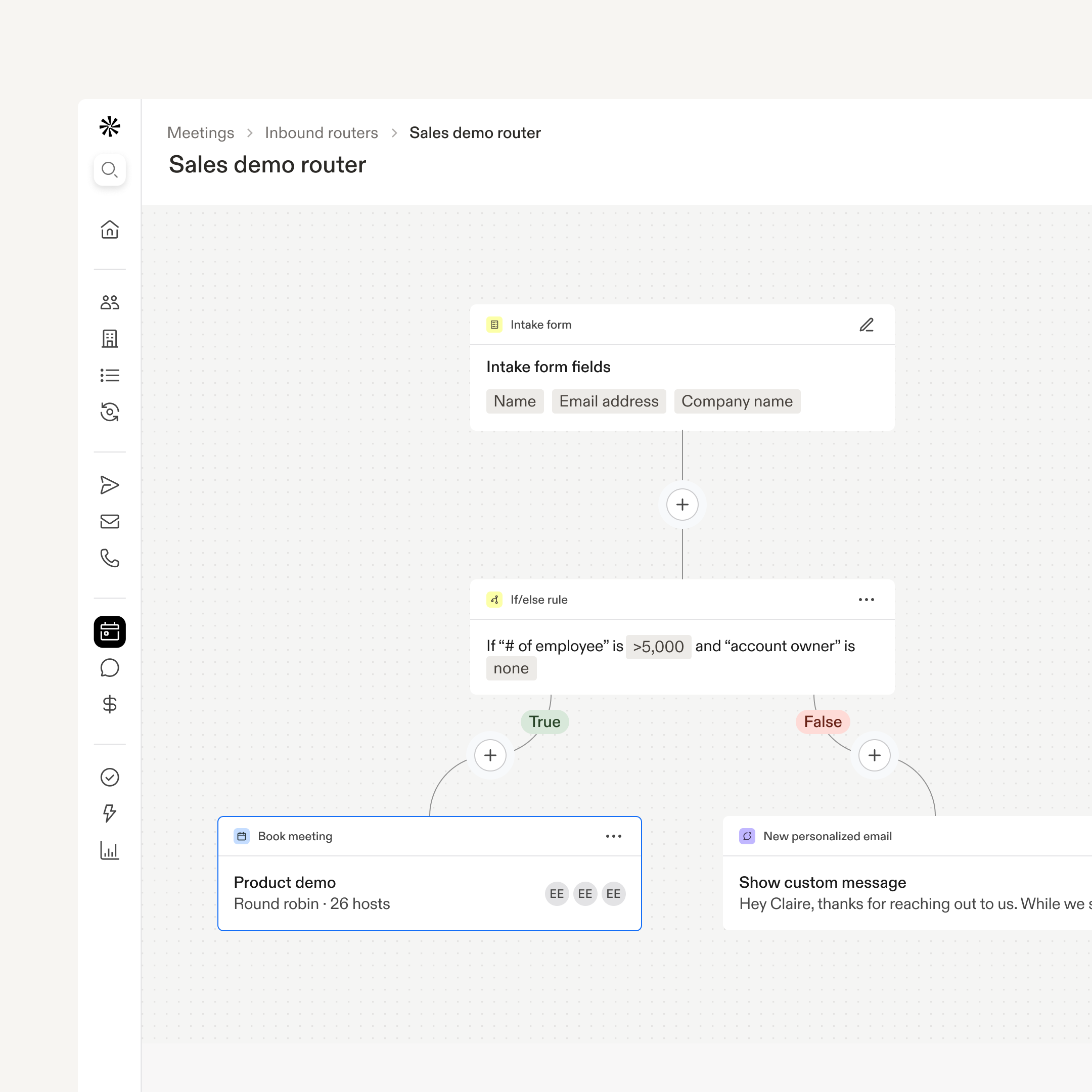 Keep leads moving with smart automation
