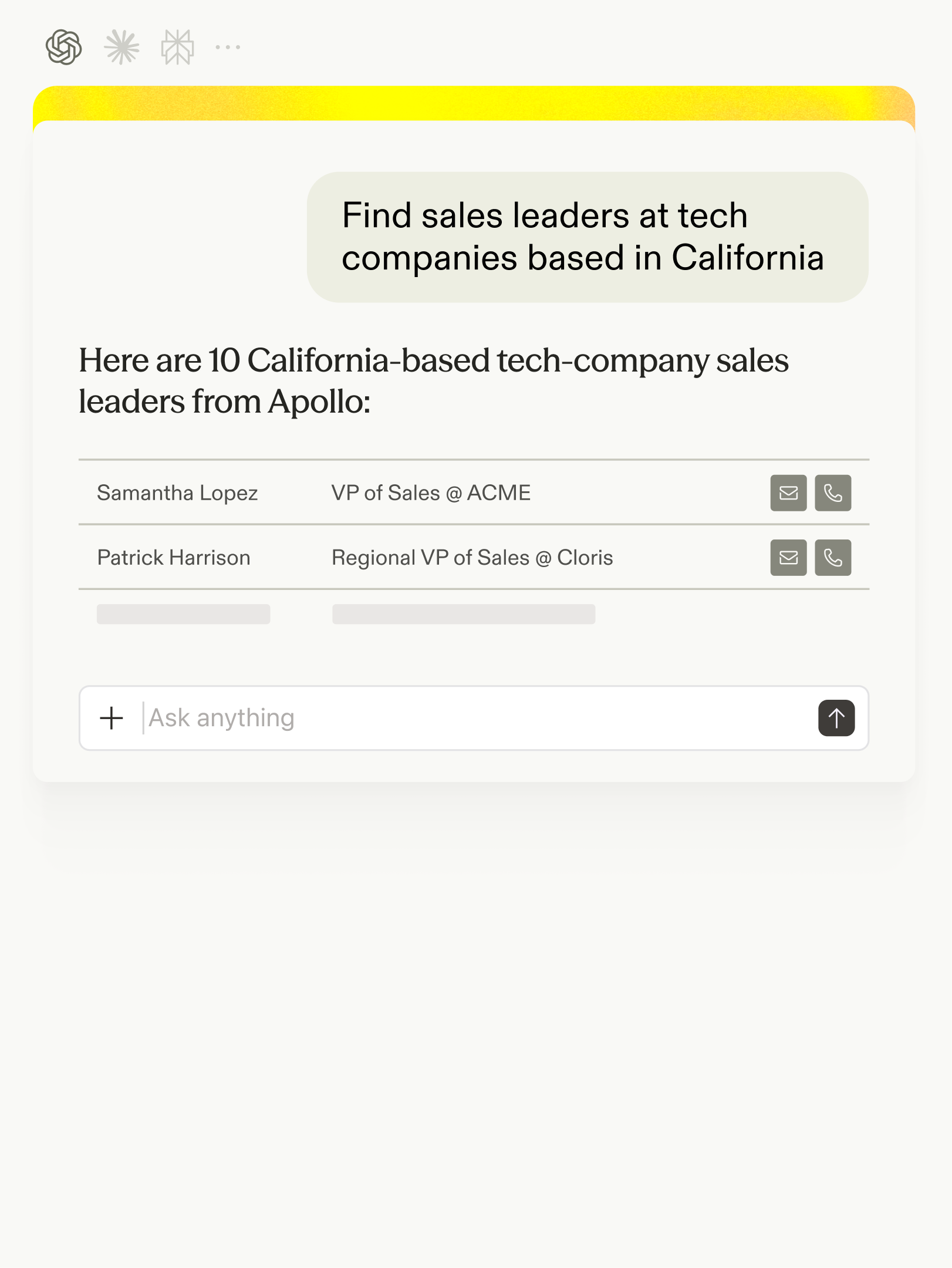 Search for leads