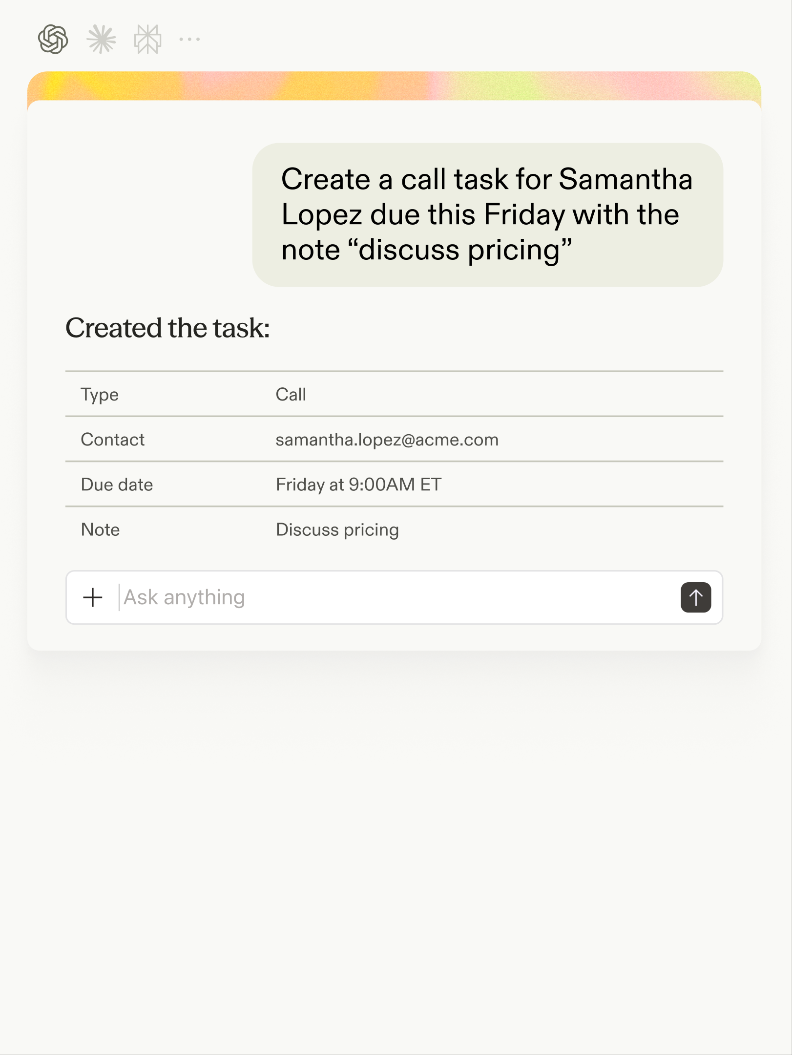 Manage your task queue